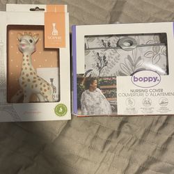 Boppy and Sensory Toy