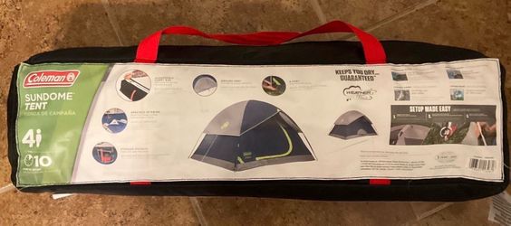 Coleman Sun Dome 4 person Tent