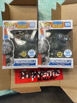 Mechagodzilla Glow Funko Shop Exclusive $90 For Both