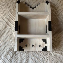 Hand Crafted curio shelf