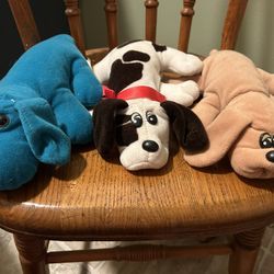 3 Stuffed Puppies 