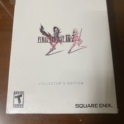 Final Fantasy Xiii-2 Collectors Edition Ps3 Brand New 