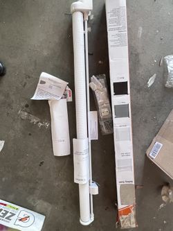 Retractable Gate - White 