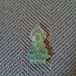 "Jade" Buddha Pendant 