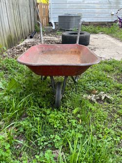 Heavy Duty Wheelbarrow – Yard & Garden Cart