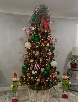 Christmas with ornaments included