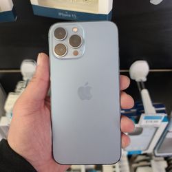 Apple iPhone 13 Pro Max 256GB in Sierra Blue (Factory Unlocked/Desbloquiado)