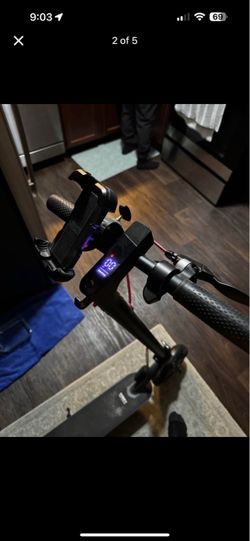 Electric Scooter with pop proof tires