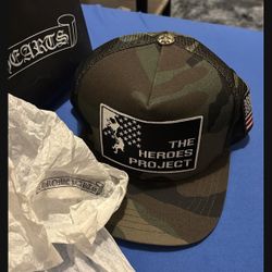 Camo Chrome Heart Cap 