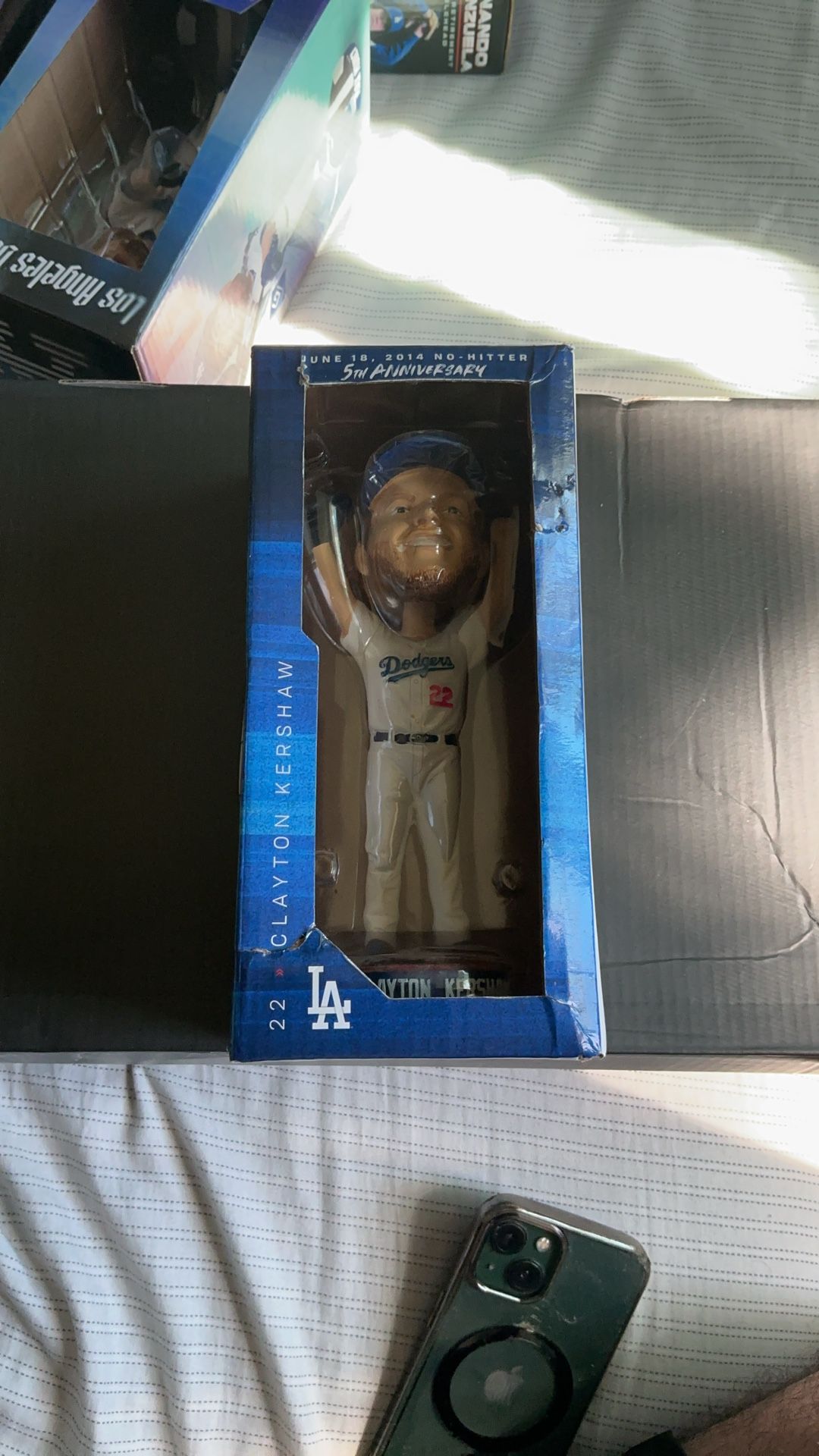 Clayton Kershaw NO HITTER Bobblehead