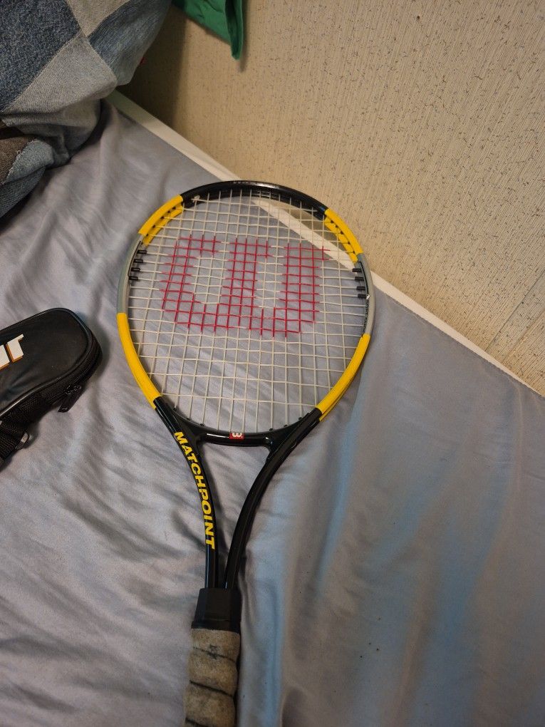 Match Point Tennis Racket With Case
