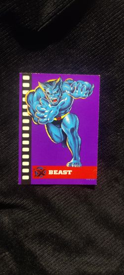 1994 Marvel Fleer Ultra X-Men Suspended Animation Toybiz Promo Beast RARE