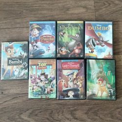 Disney Dvd $5.00 Each