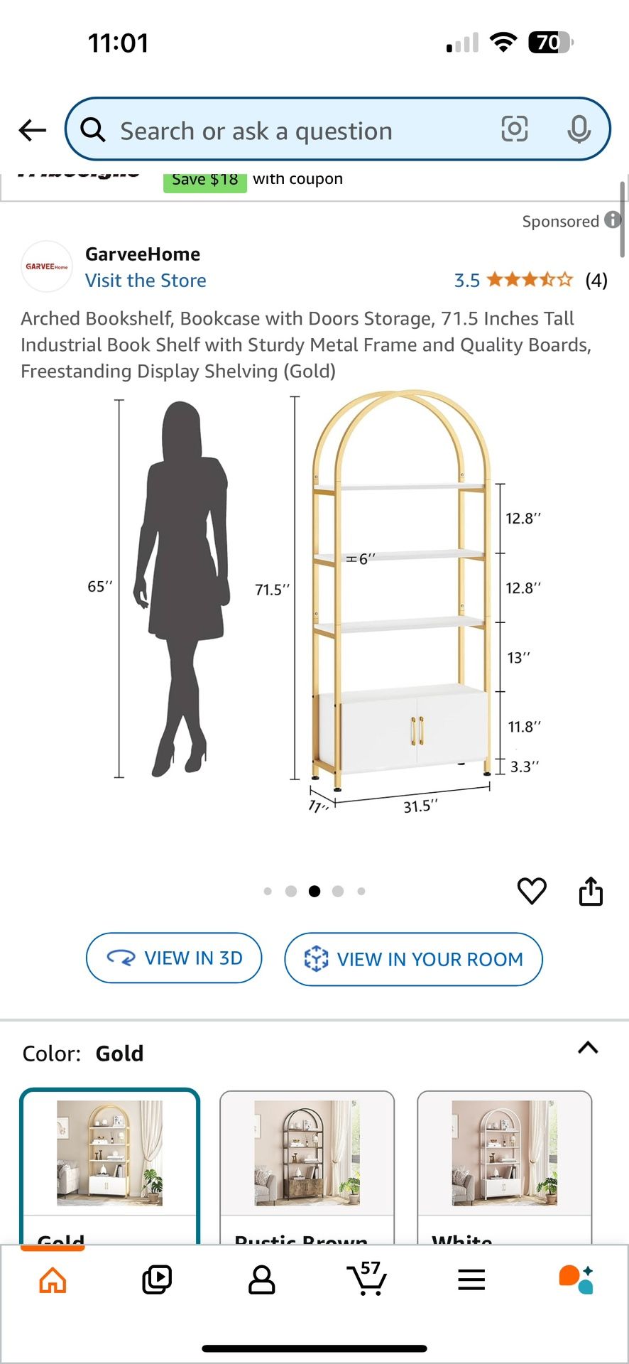bookshelves