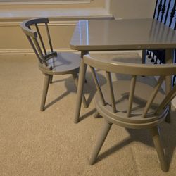 Kids Table + 2 Chairs (Bought from Costco)
