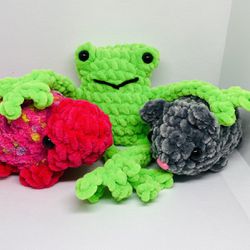 Handmade crochet stuffed animals 