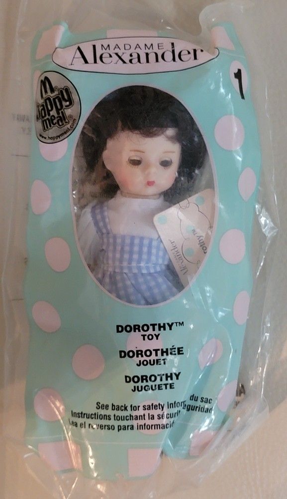 New With Tags DOROTHY McDonald's HAPPY Meal Toy 2007 