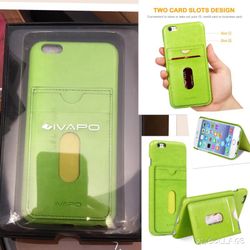 BRAND NEW/SEALED iVAPO iPhone 6s Plus/Plus Wallet Case w/ Kickstand