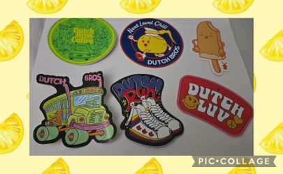 Dutch bros stickers