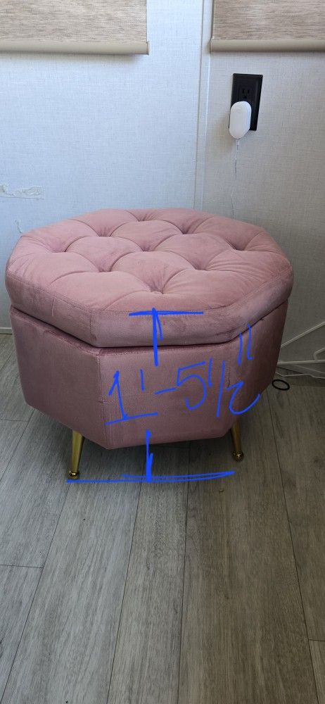 Ottoman Vanity Stool