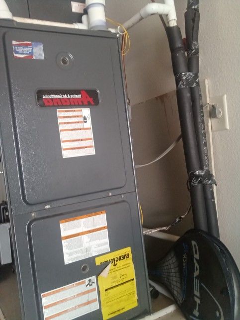 ac units and gas dryer