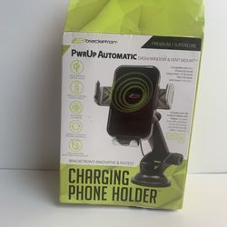 Bracketron  PwrUp Automatic  Dash/Window & Vent Mount  Charging    Phone Holder 
