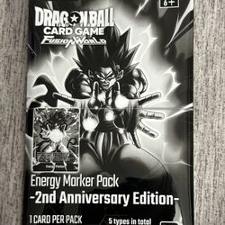dragon ball super card game fusion world energy marker pack