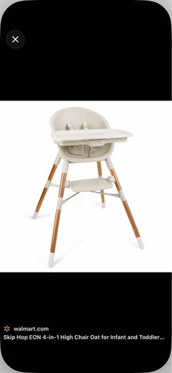Title:  Skip Hop EON 4-in-1 High Chair – Brand New Sealed | Converts to Toddler Chair | Adjustable Tray | Modern Design  Description:  Brand new and f