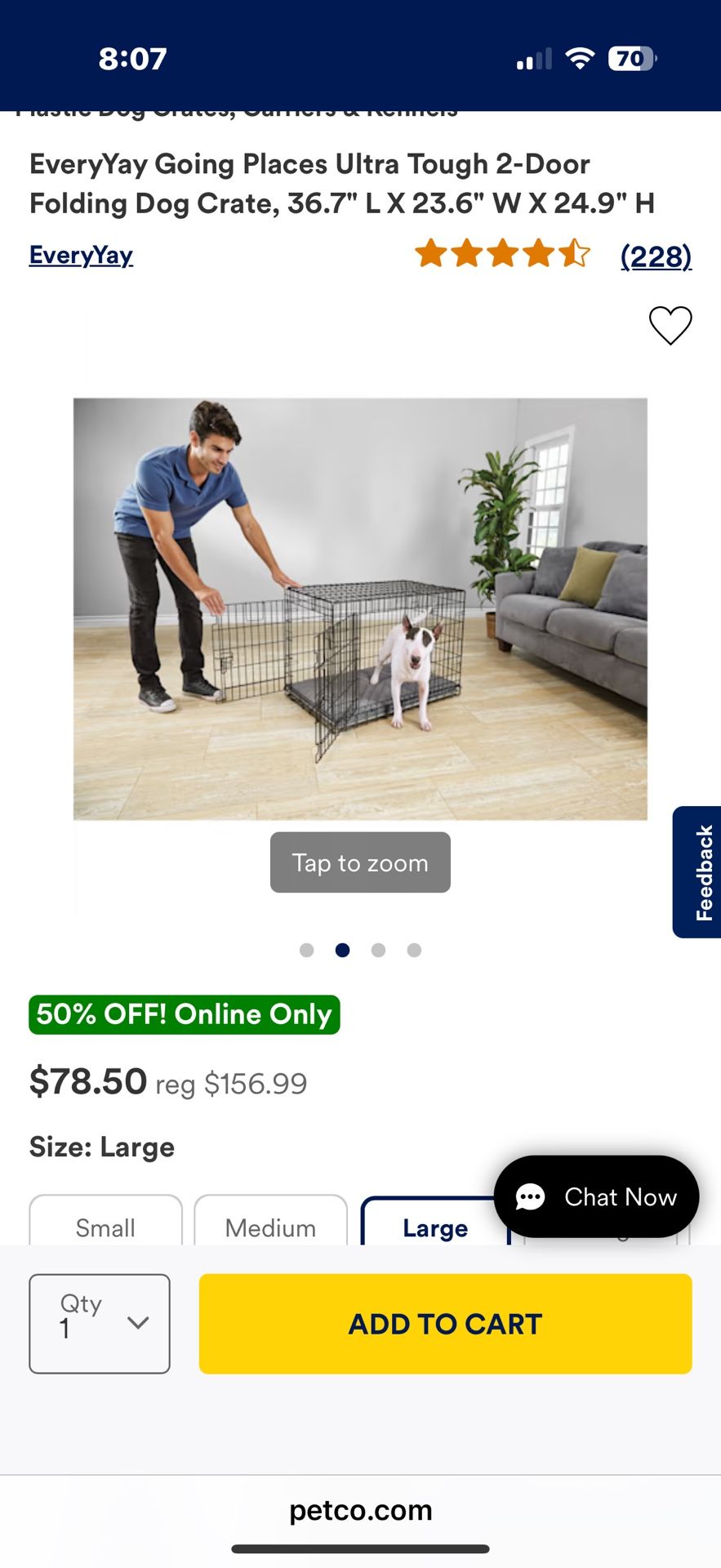 I Have This Kennel Used.