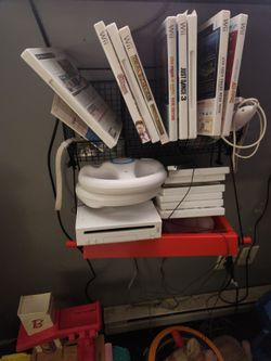 Wii with games