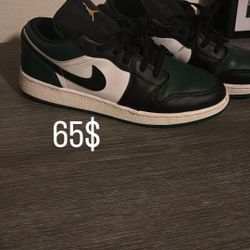 jordan 1 green toe low
