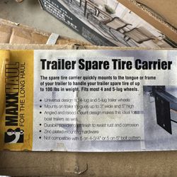 Trailer Spare Tire Holder 