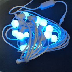 48 Feet Color String Lights Indoor/outdoors 8 Colors