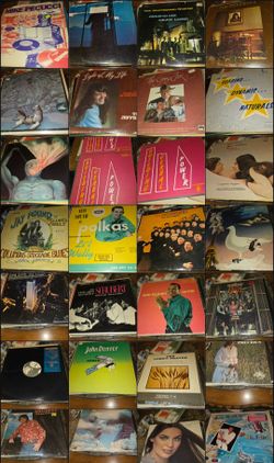 Vintage Vinyl LP Records Lot of 28 - Mixed Genres Rock Pop Choral Folk Classical 12" Discs
