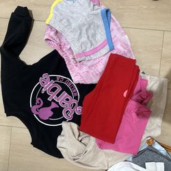 Girls 4/5T clothes Boys 2T Zara sweatpants  Mickey Mouse string bag 