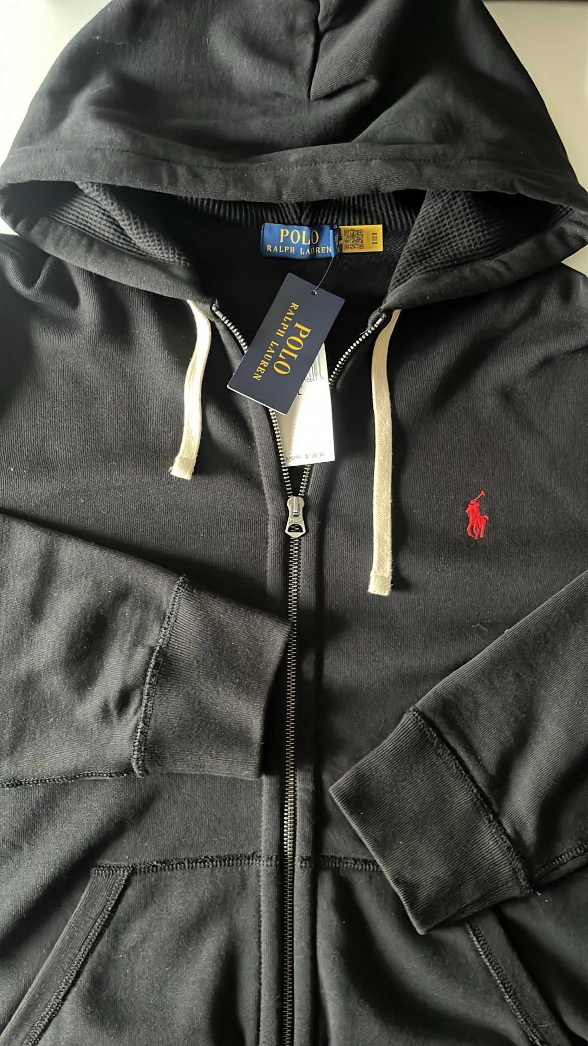 Polo Ralph Lauren Fleece Full Zip Hoodie Size L