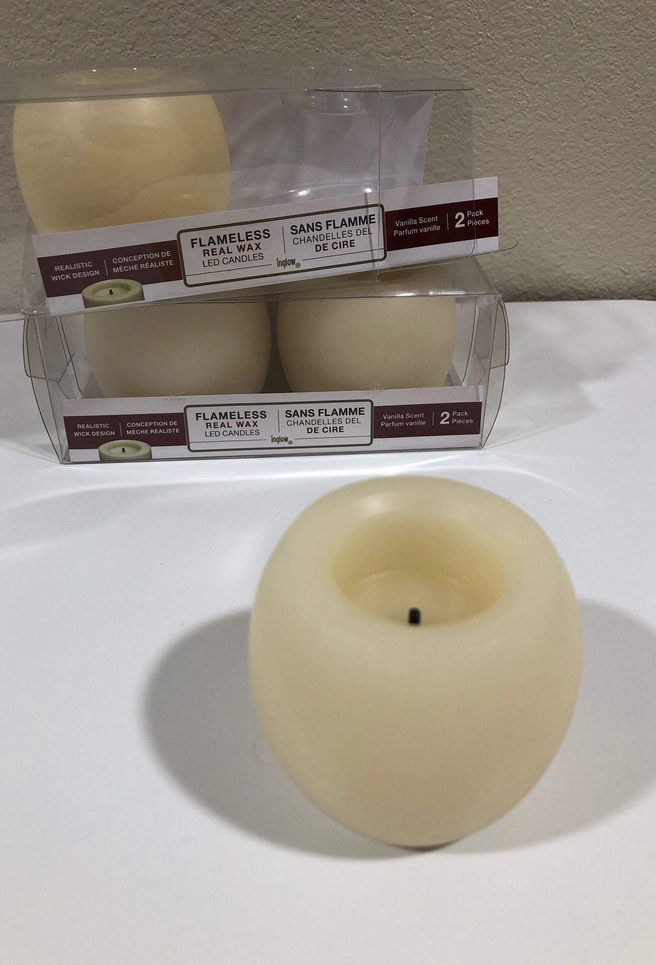 Flameless real wax LED candles *NEW