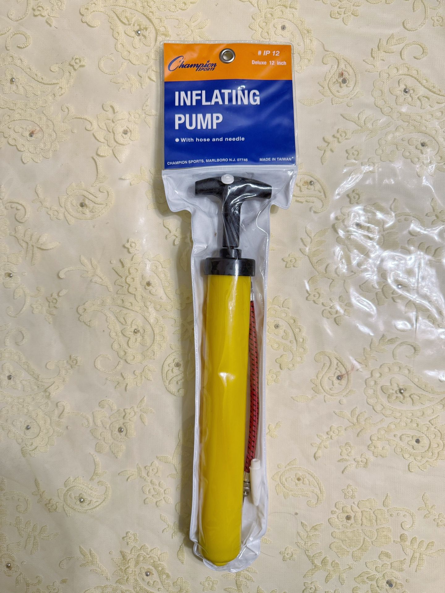 New 12" Champion Sports brand manual air pump