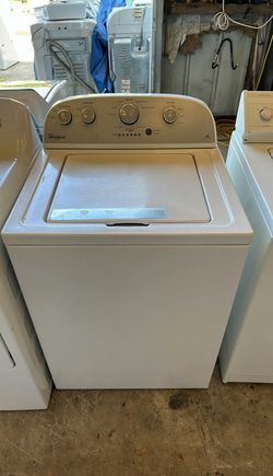 Whirlpool Washer High Efficiency Top Load White