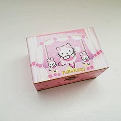 Vintage Sanrio Hello Kitty Music Jewelry Box