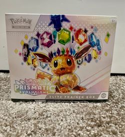 TCG Pokemon Prismatic Evolutions ETB Elite Trainer Box New Sealed