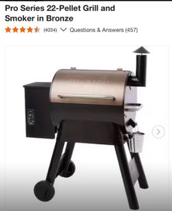 Pellet smoker 22 Traeger