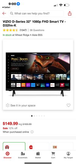 32 Inch Vizio TV