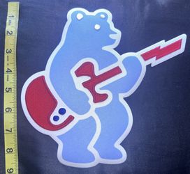 Chicago Cubs Vintage Rock Bear Patch