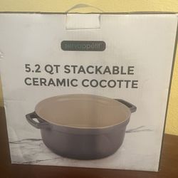 Servappétit 5.2 QT Stackable Ceramic Cocotte – NEW IN BOX