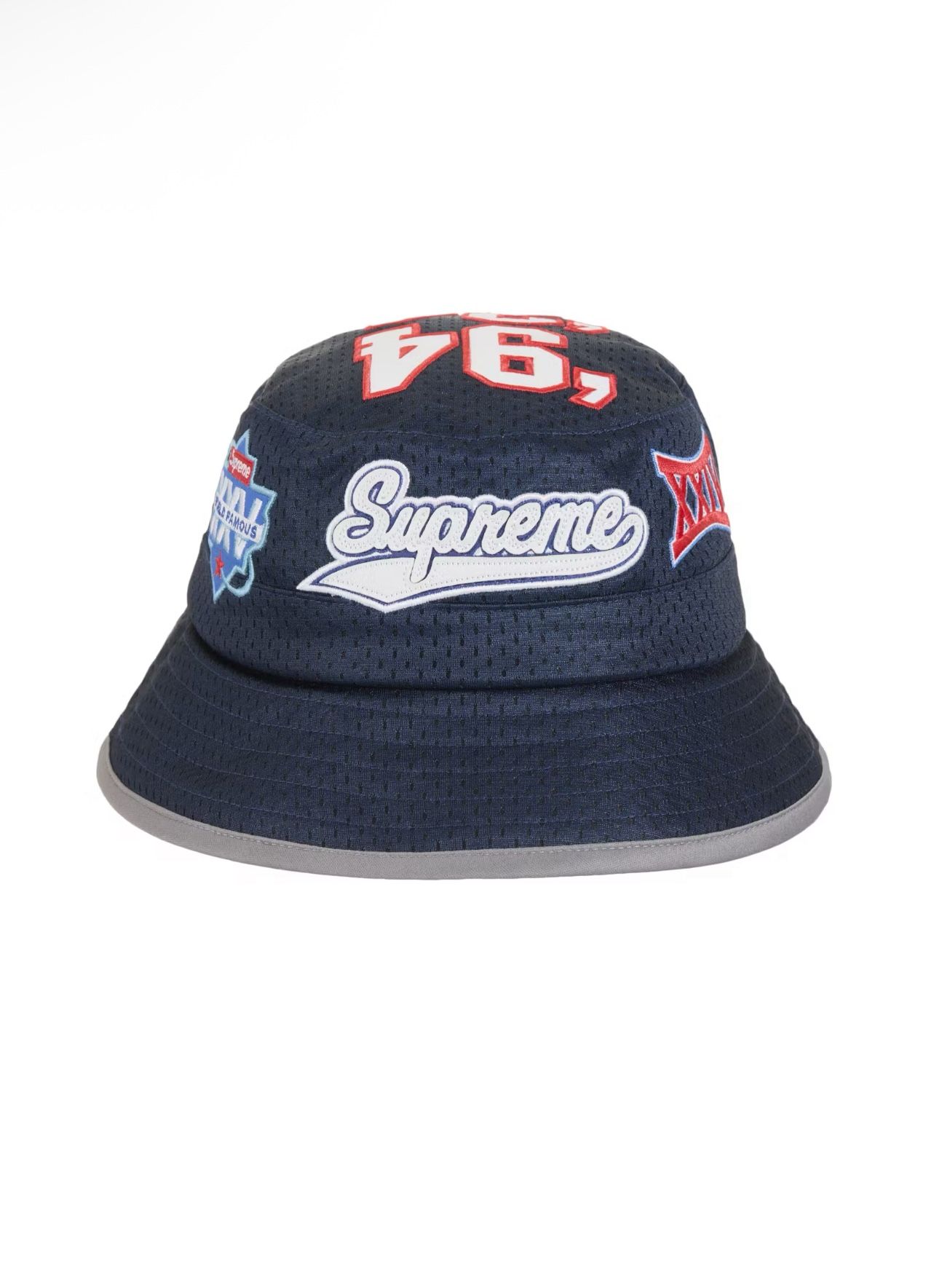 Supreme Mesh Crusher Hat Navy