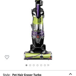 Bissell Pet Hair Eraser Turbo Plus Vacuum 