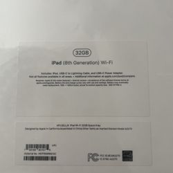 iPad 8th Generation Bran New 