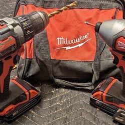 Milwaukee Hammer Drill Impact drivers Battery/Charger