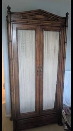Mt Airy King Headboard + 2 Armoires